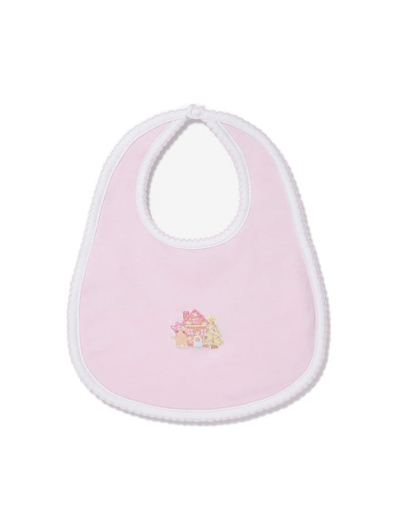 商品Magnolia Baby|Magnolia Baby Sweet Gingerbread Embroidered Bib,价格¥110,第1张图片