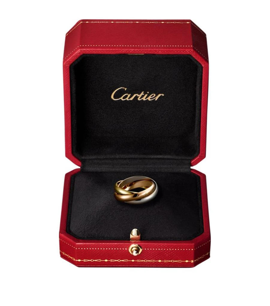 商品Cartier|White, Yellow and Rose Gold Trinity Ring,价格¥15051,第2张图片详细描述
