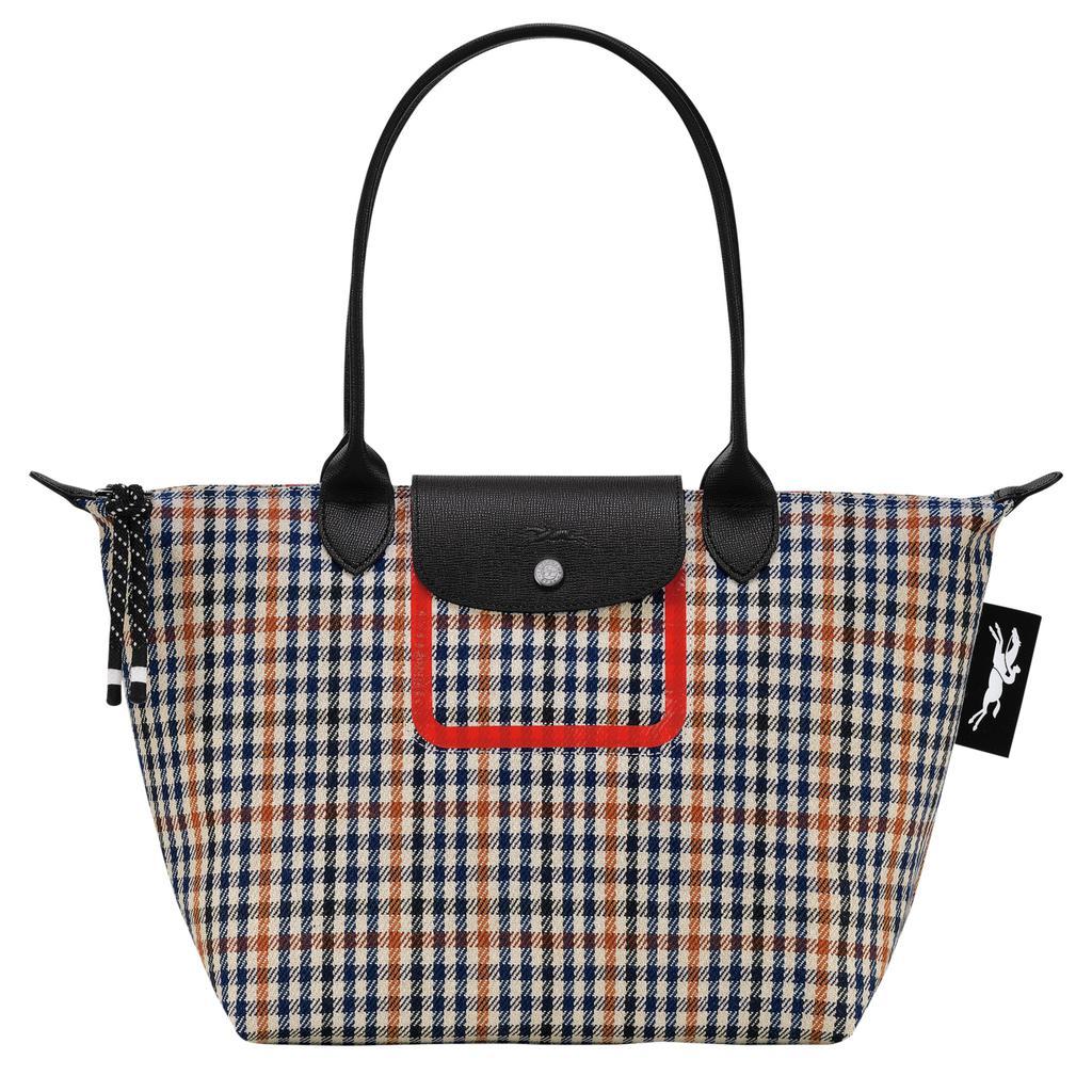 商品Longchamp|Shopping bag S Le Pliage Collection Navy/Cognac (L2605HBHB85),价格¥1401,第1张图片
