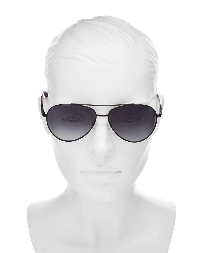 商品Rag & Bone|Brow Bar Aviator Sunglasses, 58mm,价格¥1612,第2张图片详细描述