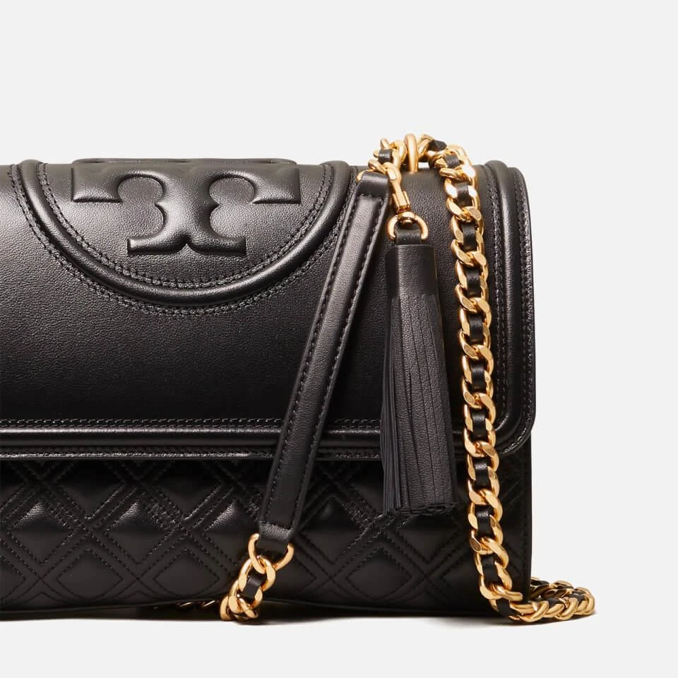 商品Tory Burch|Tory Burch Women's Fleming Convertible Shoulder Bag - Black,价格¥5612,第3张图片详细描述