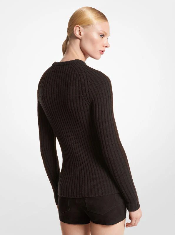 商品Michael Kors|Ribbed Stretch Cashmere Sweater,价格¥2969,第2张图片详细描述