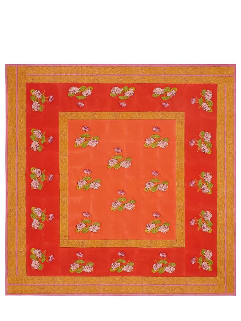 商品LISA CORTI|Tea Flower Redorange Tablecloth,价格¥1768,第1张图片
