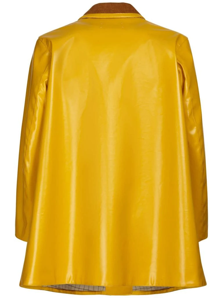 商品MAISON MARGIELA|Coated Cotton Double Breast Raincoat,价格¥7254,第3张图片详细描述