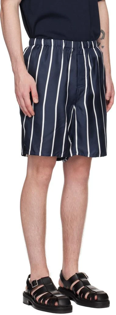 商品AMI|Navy Striped Shorts,价格¥3688,第2张图��片详细描述