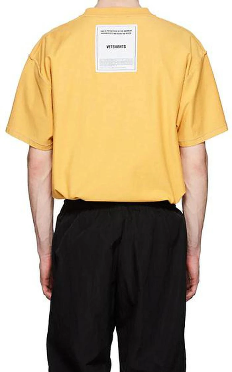 商品Vetements|经典宽松短袖,价格¥1711,第3张图片详细描述
