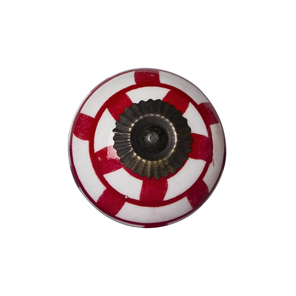商品KNOB-IT|Handpainted Ceramic Knob Set of 12,价格¥469,第2张图片详细描述