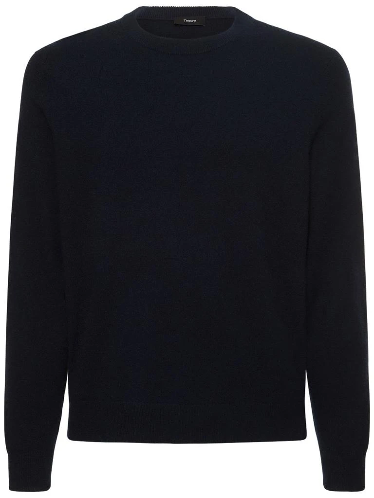 商品Theory|Hilles Cashmere Knit Crewneck Sweater,价格¥878,第1张图片