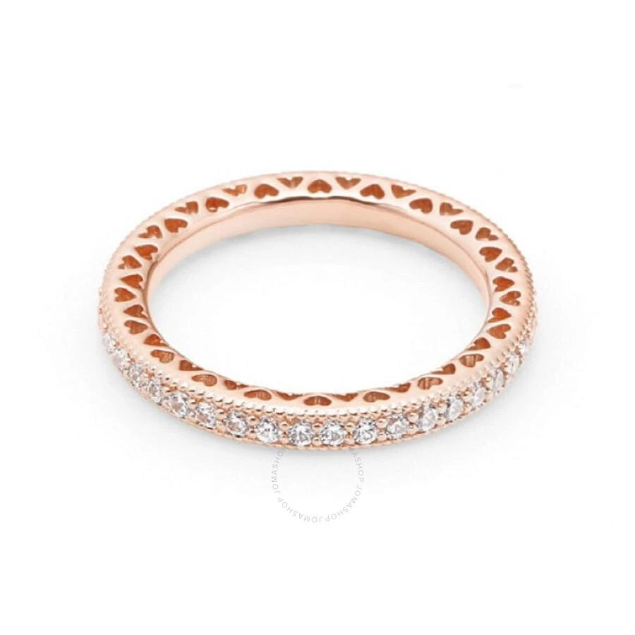 商品PANDORA|Sparkle & Hearts Ring,价格¥461,第2张图片详细描述