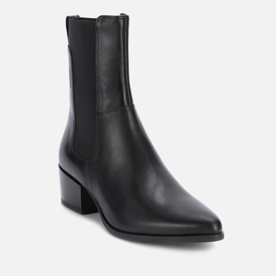 商品Vagabond|VAGABOND WOMEN'S MARJA LEATHER WESTERN BOOTS - BLACK,价格¥618,第3张图片详细描述