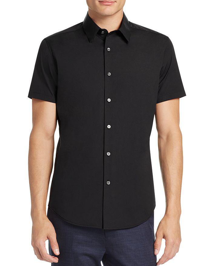 Sylvain Wealth Short Sleeve Slim Fit Button-Down Shirt商品第1张图片规格展示