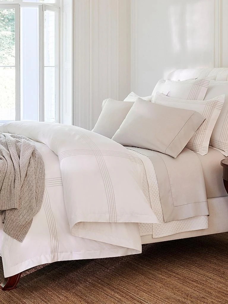 商品Ralph Lauren|Organic Sateen Handkerchief 624-Thread Count Sheet &amp; Pillowcase Collection,价格¥401,第4张图片详细描述