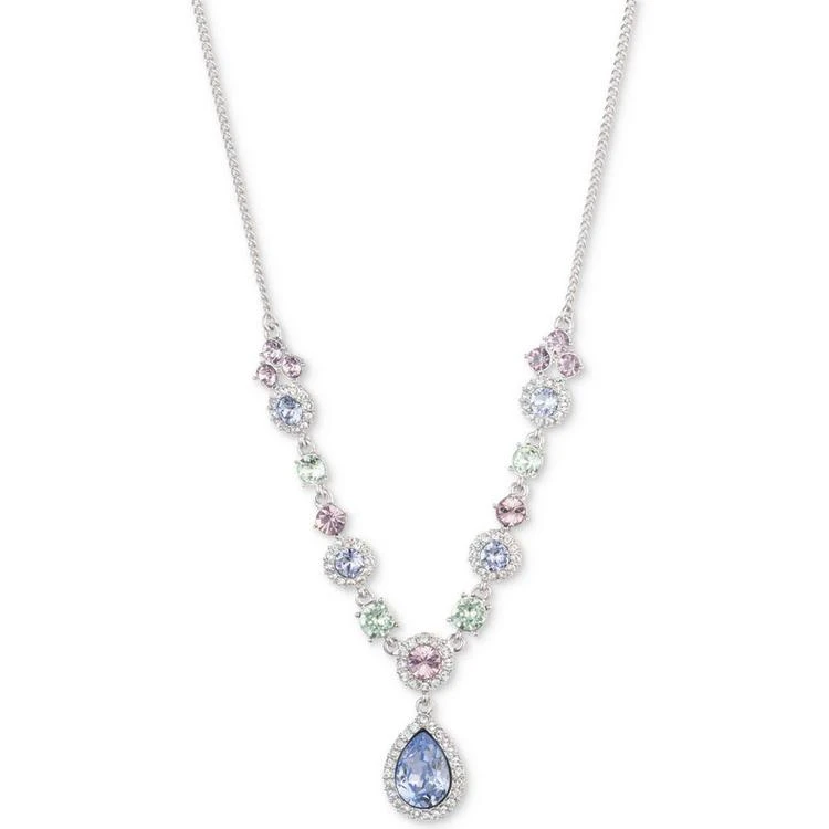 商品Givenchy|Silver-Tone Crystal Lariat Necklace, 16" + 3" extender,价格¥578,第1张图片