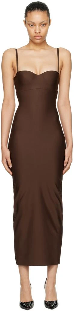 商品SKIMS|棕色 SKIMS Body Underwire 连衣裙,价格¥1887,第1张图片