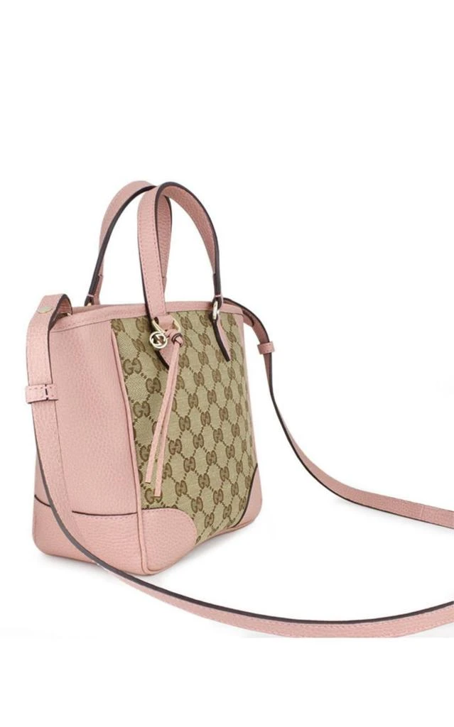 商品Gucci|Pink GG Canvas Small Bree Tote,价格¥10990,第3张图片详细描述