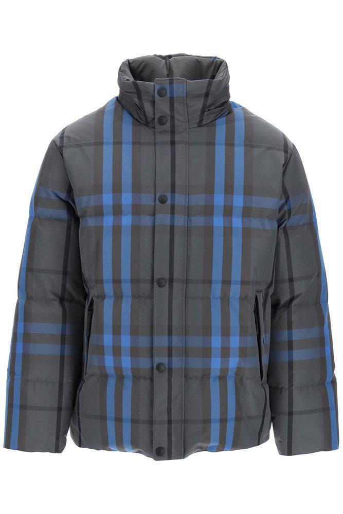 商品Burberry|Burberry Checked Reversible Down Jacket,价格¥7016,第1张图片