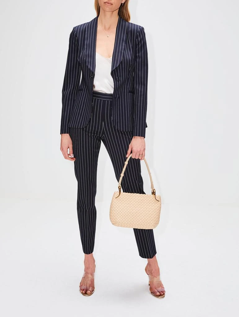 商品Carolina Herrera|Pinstripe Tuxedo Jacket,价格¥8774,第2张图片详细描述