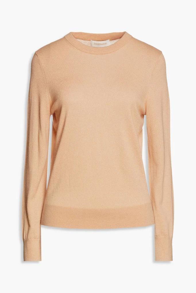 商品Zimmermann|The Lovestruck cashmere sweater,价格¥3275,第1张图片