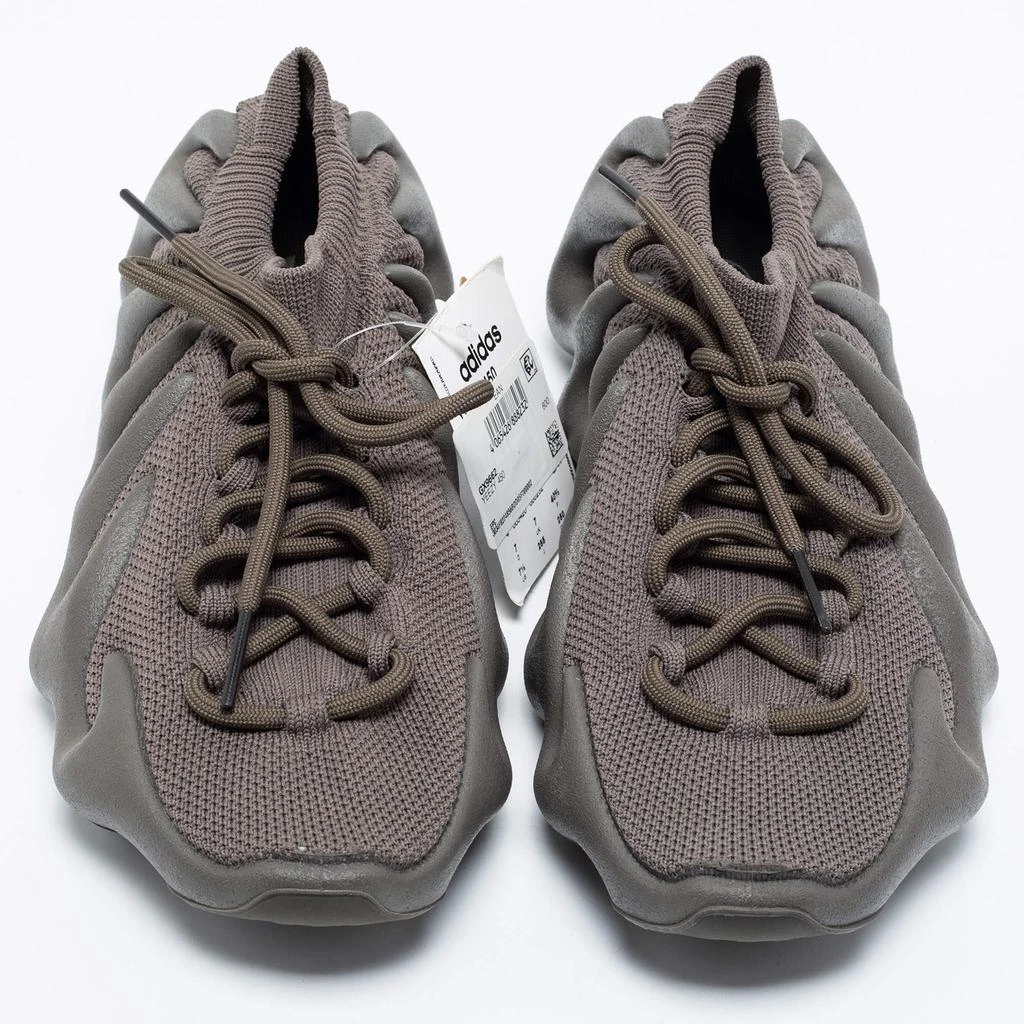 商品YEEZY|Yeezy x Adidas Olive Grey Knit Fabric Yeezy Boost 450 Cinder Sneakers Size 40 2/3,价格¥2583,第3张图片详细描述