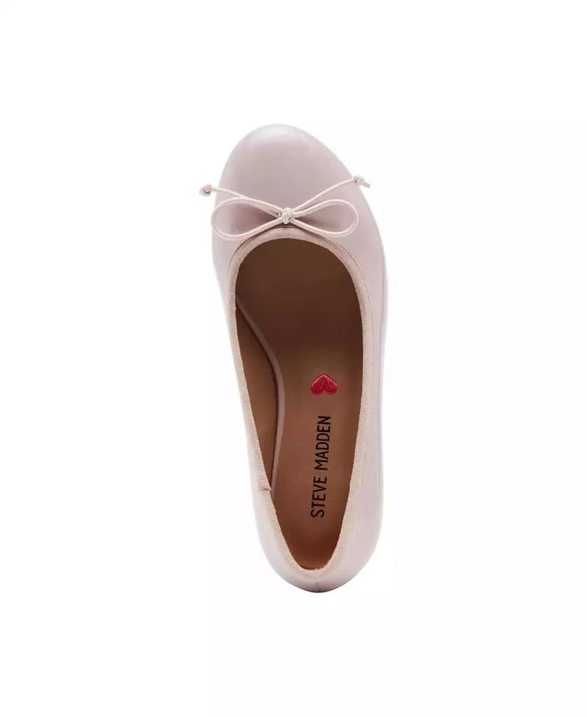 商品Steve Madden|Big Girls Jcherish Healed Slip On Ballet Flats,价格¥93,第4张图片详细描述