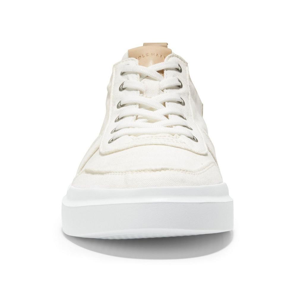 Men's GrandPrø Rally Court Canvas Sneakers商品第6张图片规格展示