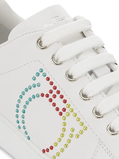 Pierre Logo Studded Leather Sneakers 商品