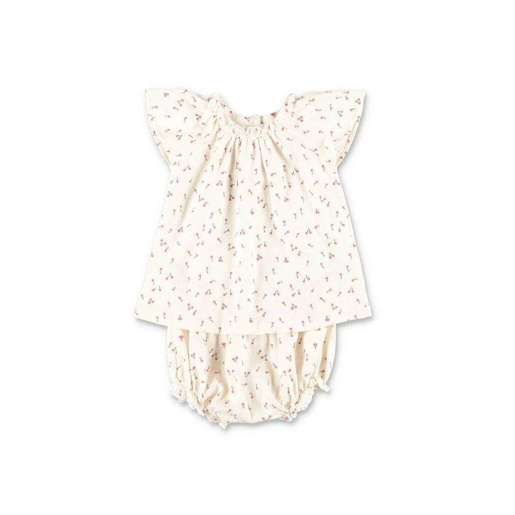 商品Bonpoint|Bonpoint Amissa Cherry-Printed Short-Sleeved Set,价格¥668,第1张图片
