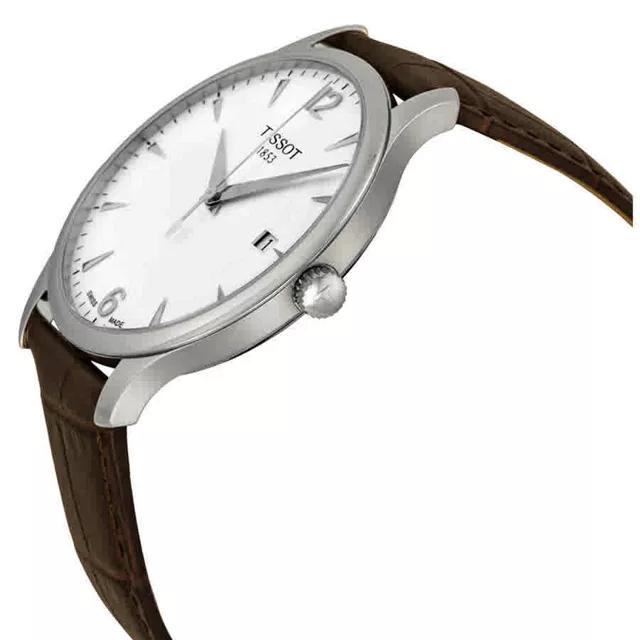 Tissot T Classic Tradition Silver Dial Men's Watch T0636101603700商品第2张图片规格展示