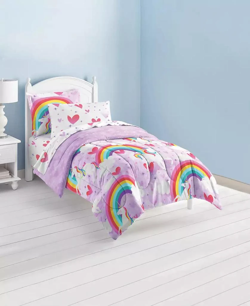 商品Macy's|Unicorn Rainbow 7-Pc. Comforter Set,价格¥417,第2张图片详细描述