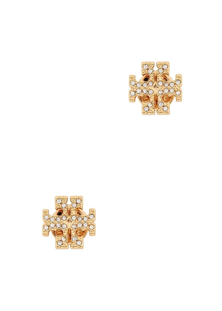 商品Tory Burch|Kira logo gold-tone earrings,价格¥1002,第1张图片