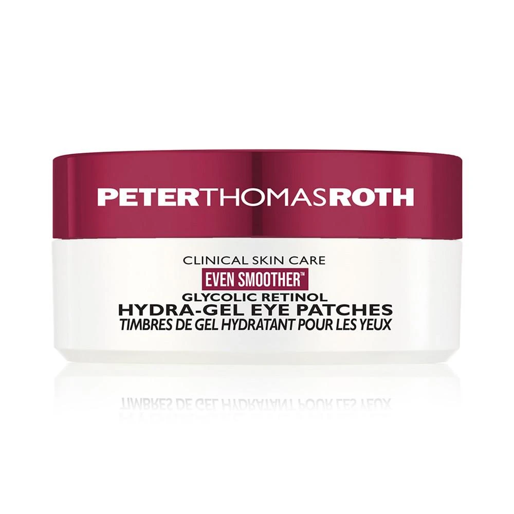 商品Peter Thomas Roth|Even Smoother Glycolic Retinol Hydra-Gel Eye Patches, 30 patches,价格¥478,第1张图片