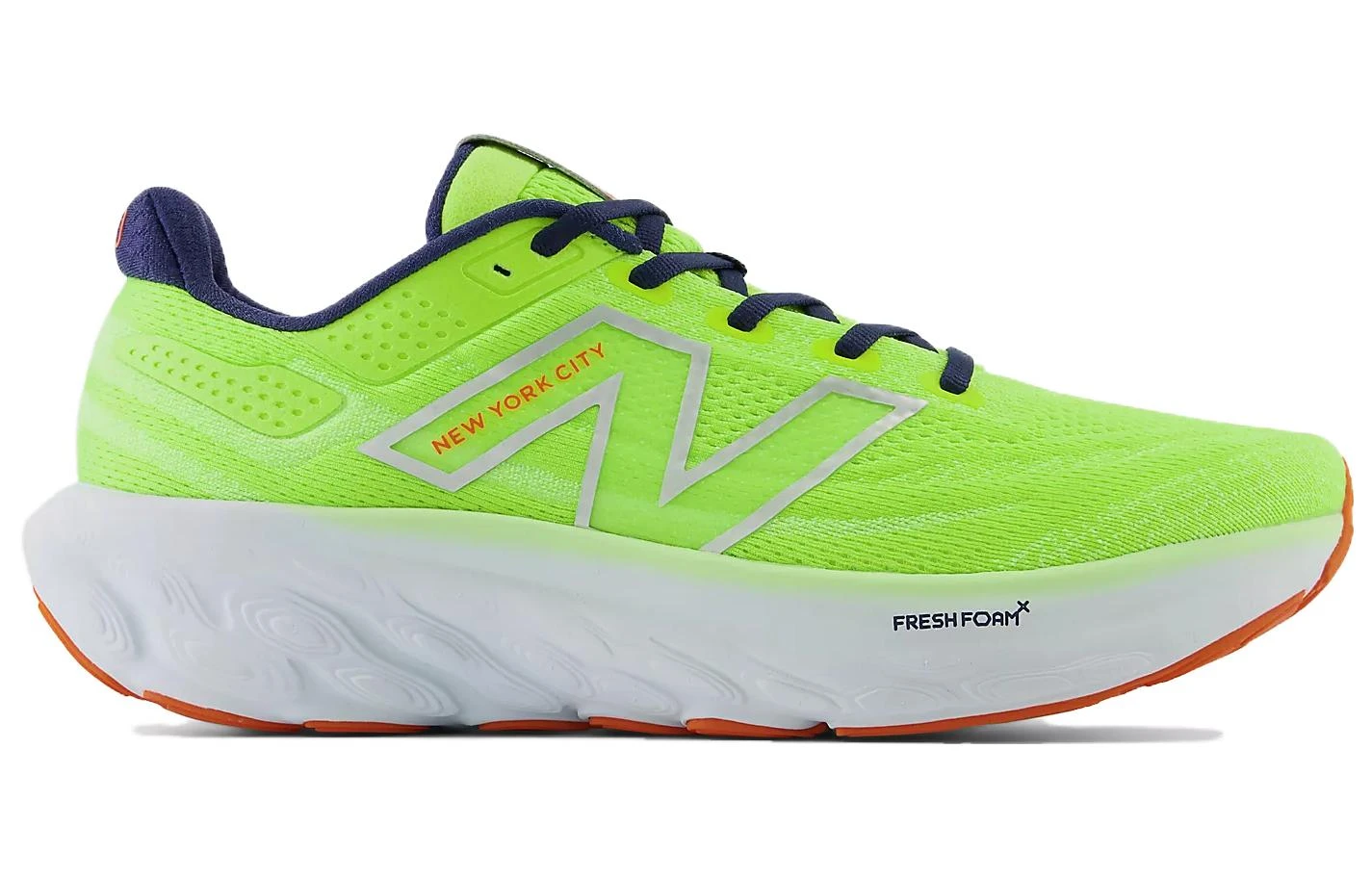 商品[国内直发] New Balance|NB Fresh Foam X 1080 v13 运动轻盈减震透气 低帮 马拉松跑步鞋 男款 绿色,价格¥700,第3张图片详细描述