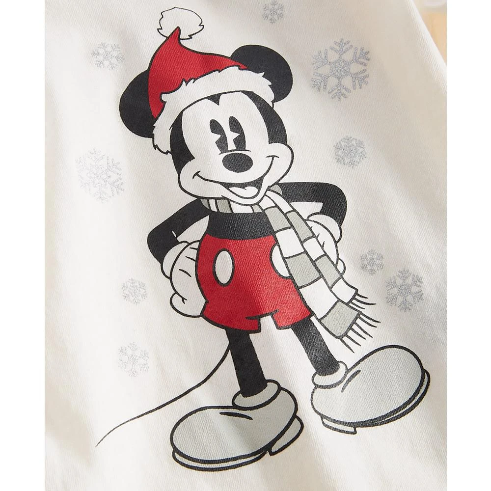 商品Disney|Baby Boys Mickey Mouse Holiday Cozy Jacket, Bodysuit and Joggers Outfit, 3 Piece Set,价格¥366,第3张图片详细描述