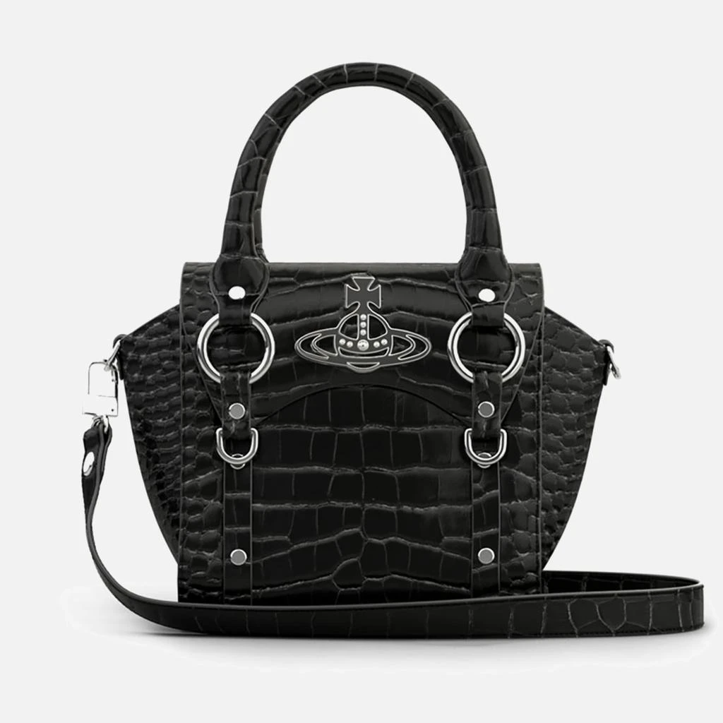 商品Vivienne Westwood|Vivienne Westwood Betty Small Croc-Effect Leather Bag,价格¥4855,第1张图片