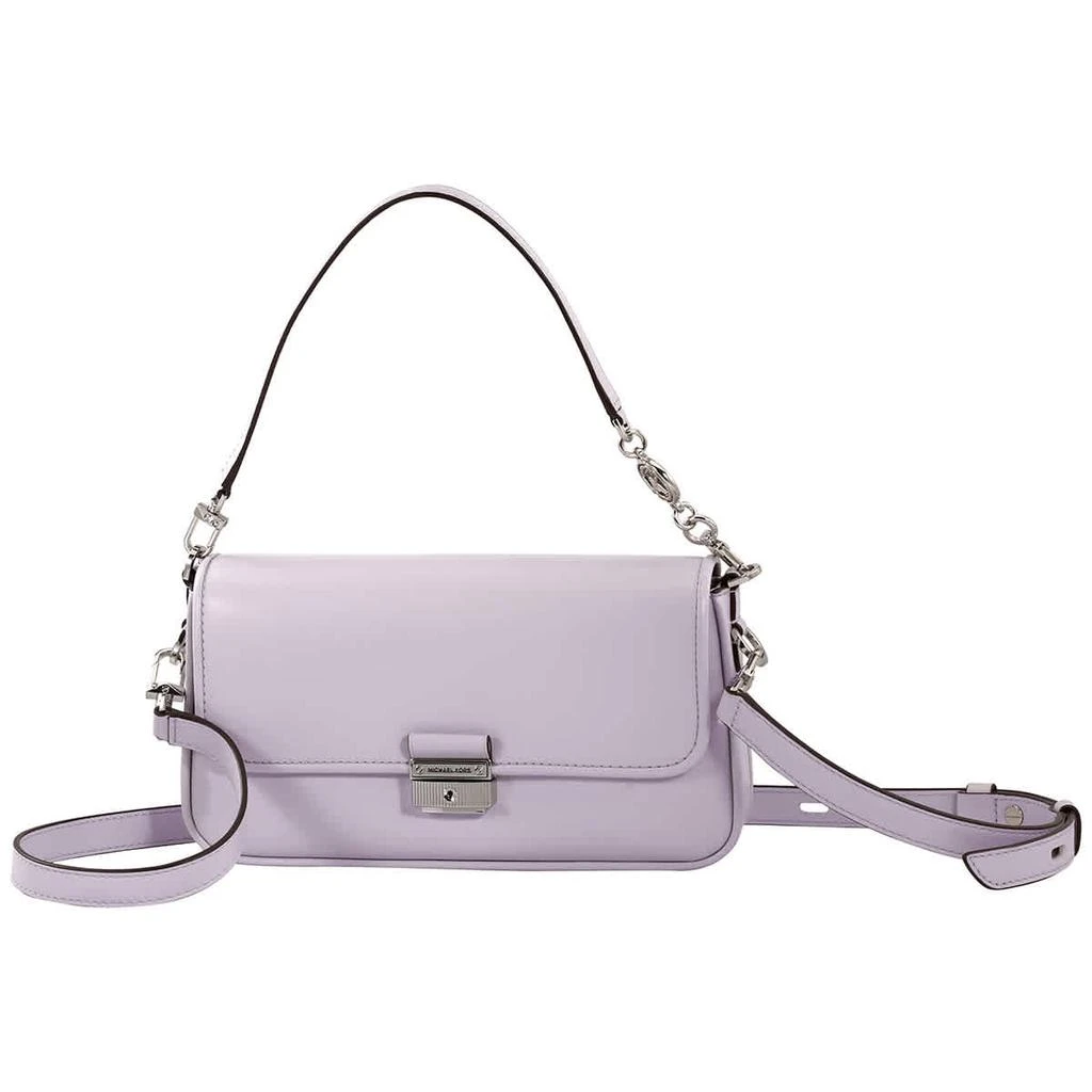 商品Michael Kors|Michael Kors Lavender Mist Ladies Bradshaw Small Leather Convertible Shoulder Bag,价格¥1628,第2张图片详细描述