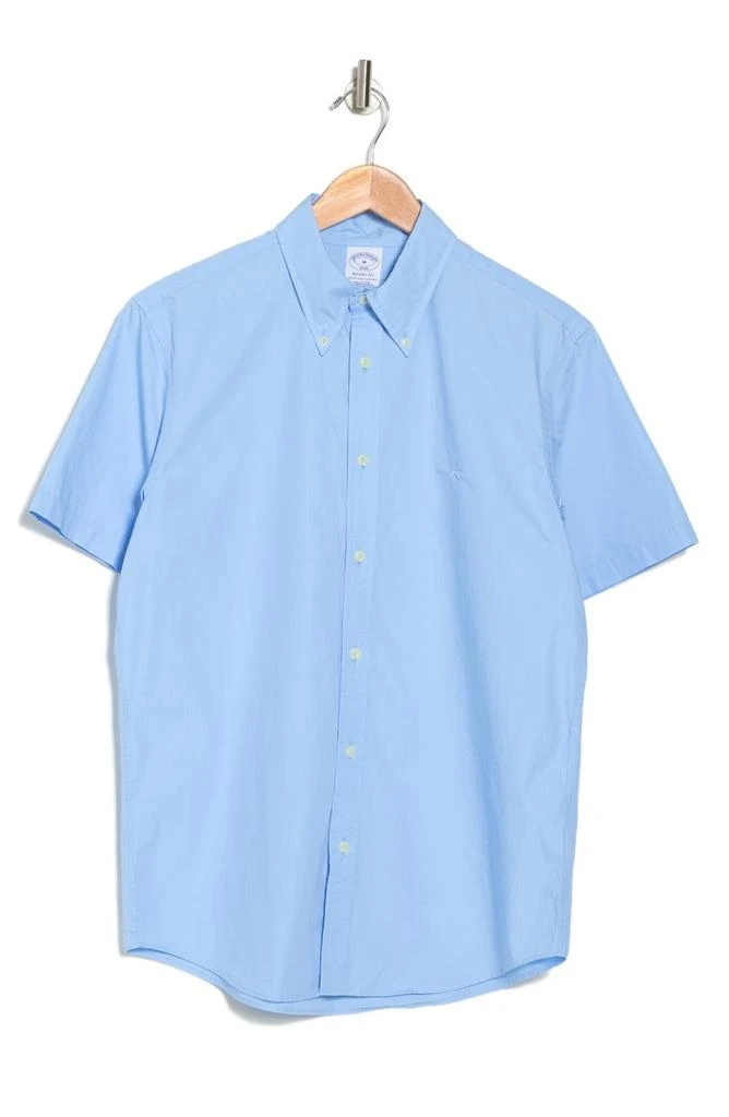 商品Brooks Brothers|Regent Fit Short Sleeve Shirt,价格¥188,第3张图片详细描述