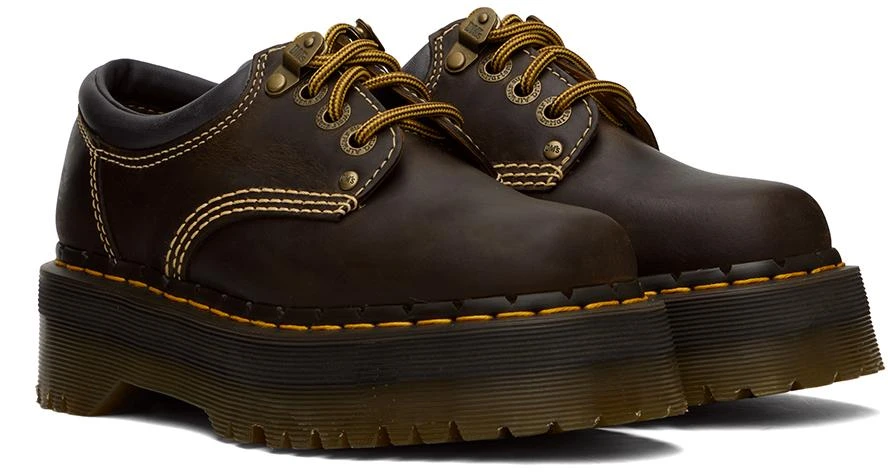 商品Dr. Martens|Brown 8053 Quad Arc Oxfords,价格¥1086,第4张图片详细描述