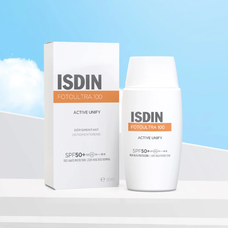Isdin怡思丁水感亮肤防晒液50ml SPF50+ 商品
