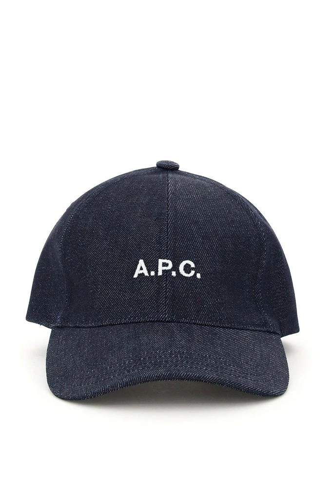 商品A.P.C.|CHARLIE DENIM BASEBALL CAP,价格¥361,第1张图片