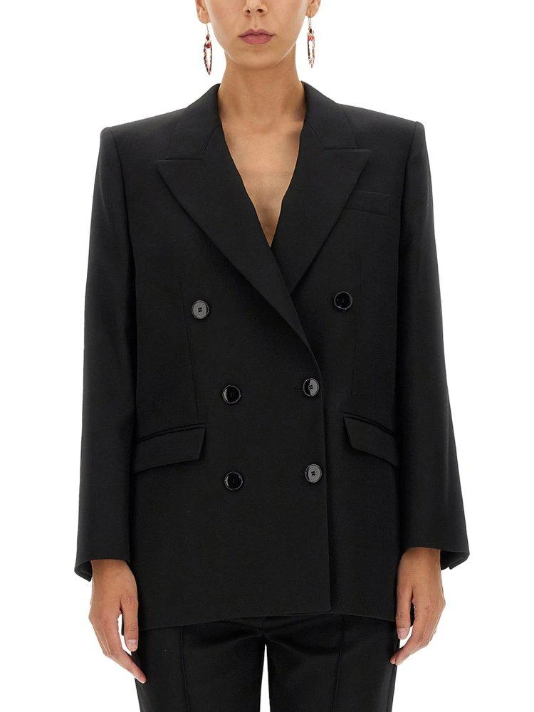 商品Isabel Marant|Isabel Marant Double-Breasted Long-Sleeved Blazer,价格¥5070,第1张图片