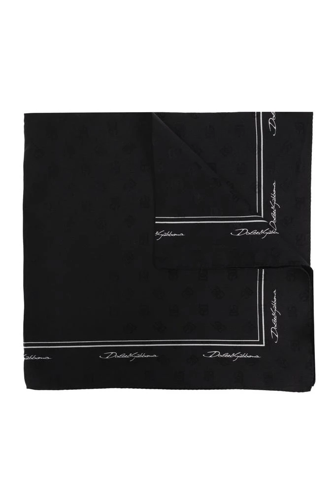 商品Dolce & Gabbana|Dolce & Gabbana Logo Printed Scarf,价格¥2538,第1张图片