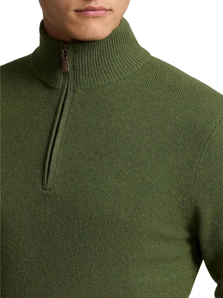 商品Ralph Lauren|Wool Quarter-Zip Sweater,价格¥1731,第5张图片详细描述