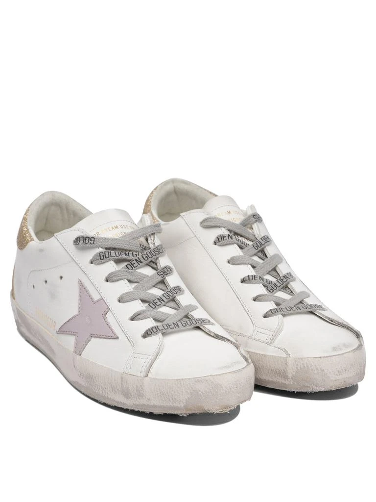 商品Golden Goose|Super-Star Sneakers & Slip-On White,价格¥3055,第2张图片详细描述