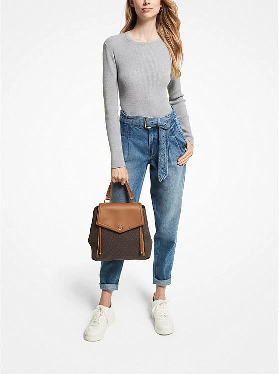 商品Michael Kors|Freya Medium Logo Backpack,价格¥1862,第4张图片详细描述