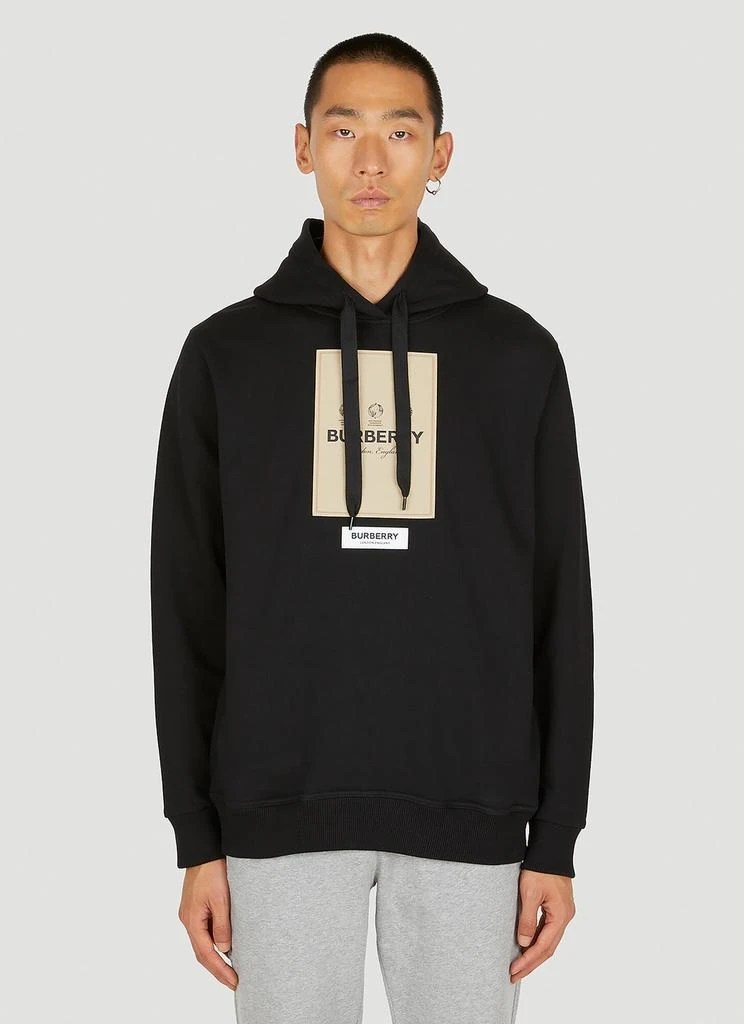 商品Burberry|Logo Patch Hooded Sweatshirt,价格¥9358,第1张图片