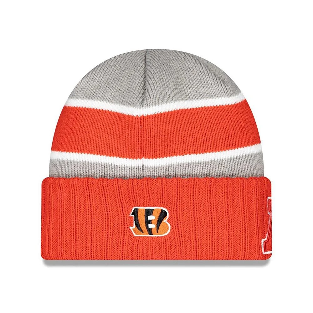 商品New Era|Men's Gray Cincinnati Bengals 2024 NFL Pro Bowl Cuffed Knit Hat,价格¥255,第1张图片