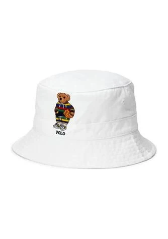 商品Ralph Lauren|Ralph Lauren Polo Bear Chino Bucket Hat,价格¥257,第1张图片