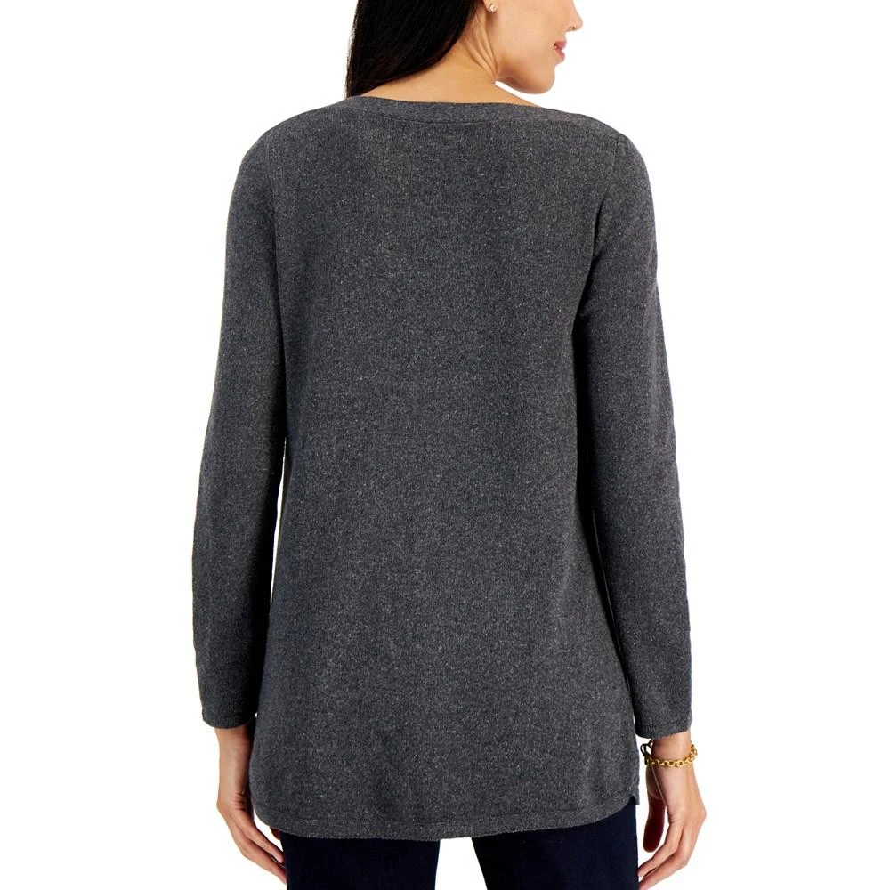 商品Karen Scott|Women's Tunic Sweater, Created for Macy's,价格¥65,第2张图片详细描述