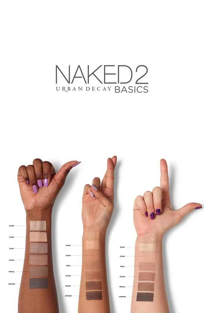 商品Urban Decay|Naked2 Basics Eyeshadow Palette,价格¥224,第2张图片详细描述