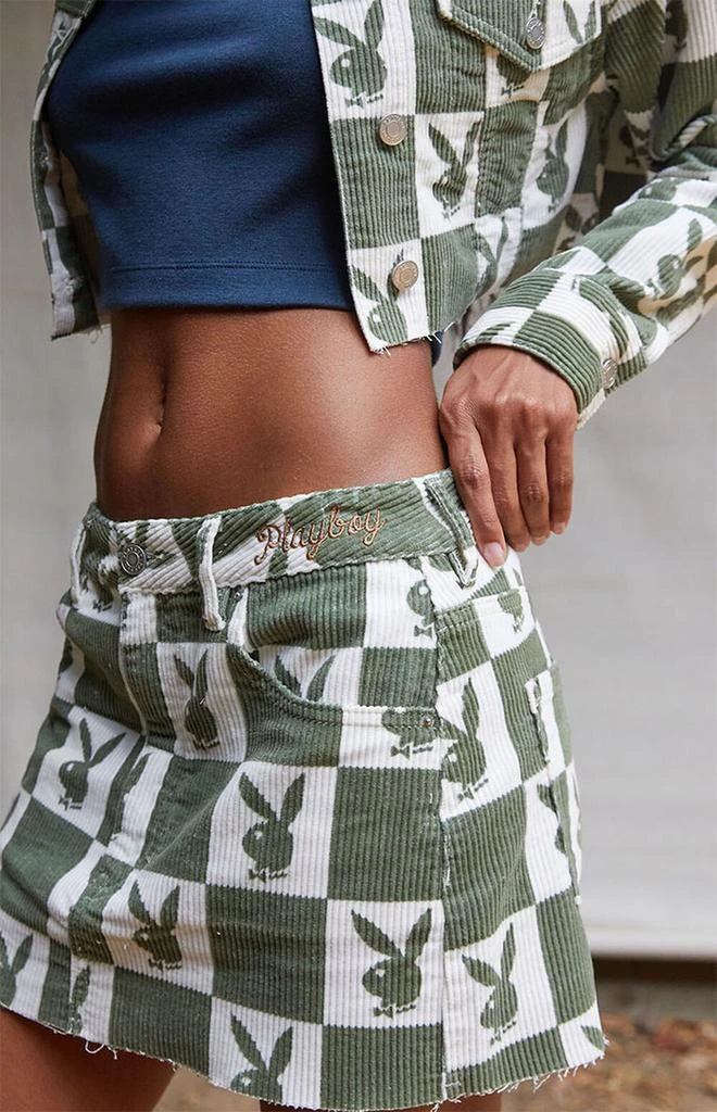 商品Playboy|By PacSun Game Of Bunnies Low Rise Mini Skirt,价格¥101,第4张图片详细描述